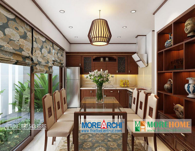 Thiết kế phòng ăn tại Hà Nội