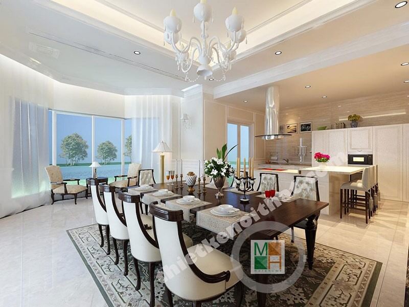 Thiết kế phòng ăn tại Hà Nội