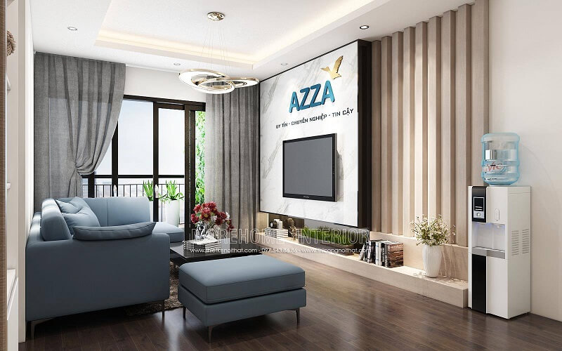 Thiết kế phòng khách đẹp tại chung cư Imperia Sky Garden Minh Khai Hai Bà Trưng Hà Nội thiết kế nội thất phòng khách